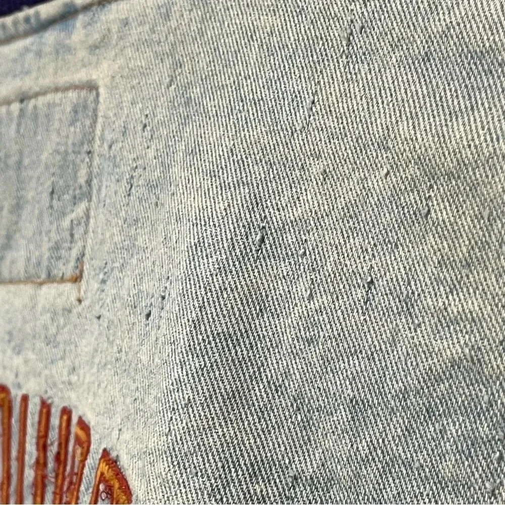 Vintage U.M. B-54 Equipment VTG Men's Denim Varsity Jacket Size Medium - Picture 14 of 16